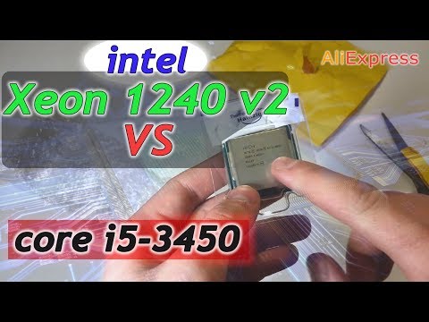 Видео: Апгрейд 1155 сокета. Распаковка и тест intel xeon 1240 v2 / Phleyd