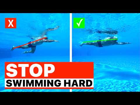 Видео: Плавайте быстрее с меньшими усилиями — 4 простых способа для вольного стиля
