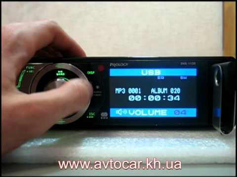 Видео: Видеообзор автомагнитолы PROLOGY DVS-1120.
