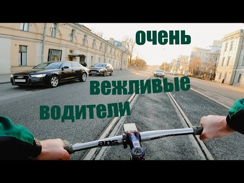 Видео: Через центр Питера в час пик