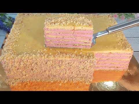 Видео: 💯ХИТ! Один из самых вкусных тортов "Малиновая МОЛОЧНАЯ ДЕВОЧКА !" Без желатина! Тает во рту!