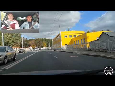 Видео: Маршрут по черниковке с Анной. Готовимся к экзамену по городу.