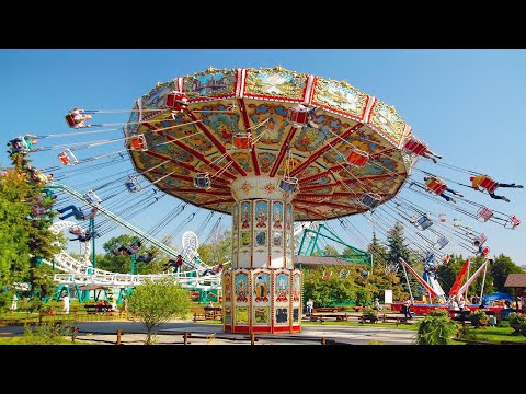 Видео: Парк аттракционов "ДИВО ОСТРОВ", Крестовский остров, Санкт-Петербург