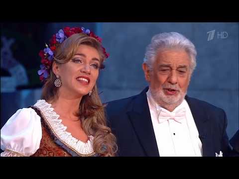 Видео: Moscow nights- Gala concert at Bolshoi Theatre. Подмосковные вечера