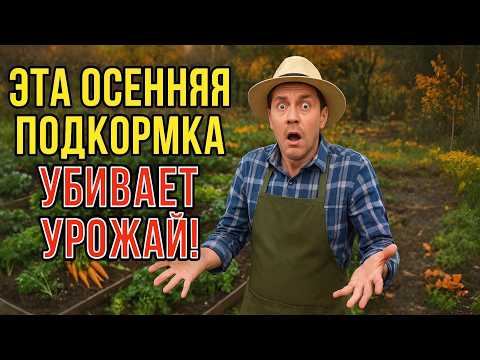 Видео: Главная Ошибка Осеннего Удобрения — Теряют Урожай Даже Опытные!