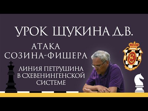Видео: Видеоурок Д.В. Щукина. Атака Созина-Фишера в Схевенингенском варианте Сицилианской защиты