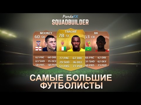Видео: САМЫЕ БОЛЬШИЕ ФУТБОЛИСТЫ В FIFA 15