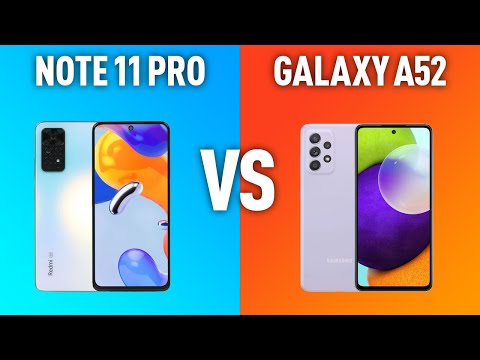 Видео: Xiaomi Redmi Note 11 Pro vs Samsung Galaxy A52: битва в среднем ценовом классе.