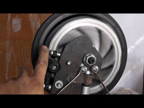 Видео: Дисковый тормоз на дорожник