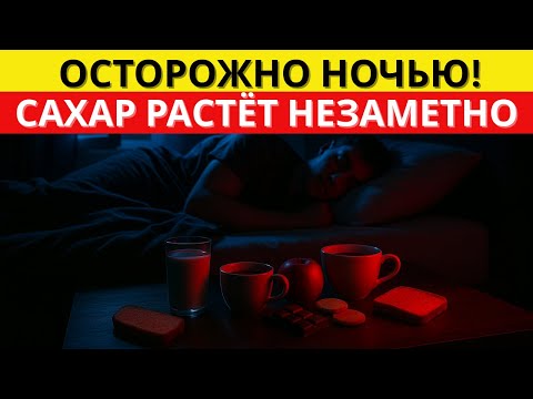 Видео: 5 привычек ночью, которые ПОДНИМАЮТ сахар, пока вы СПИТЕ — и вы даже не замечаете!