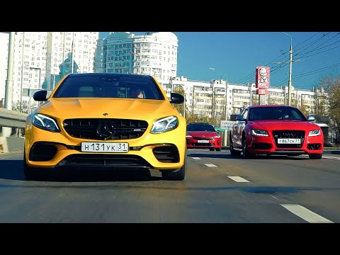 Видео: Как гоняют мажоры / Взял AUDI у БОССА и наказал мажорские PORSCHE , MERCEDES AMG , SUBARU STI