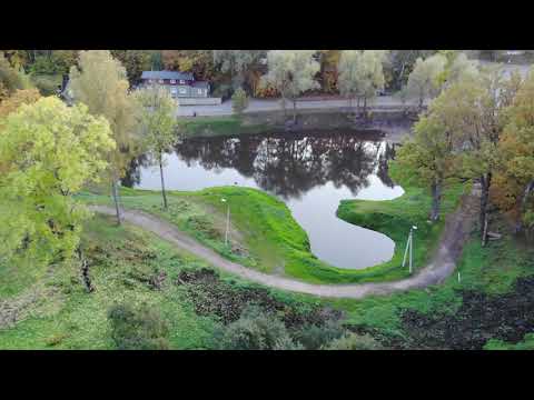 Видео: Пушкинские горы Монастырский пруд Октябрь 2021