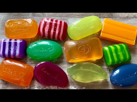 Видео: Glycerinе soap cutting | SOAP ASMR | Резка глицеринового мыла | SOAP ASMR |