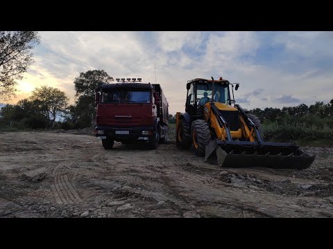 Видео: День второй возим гравий.