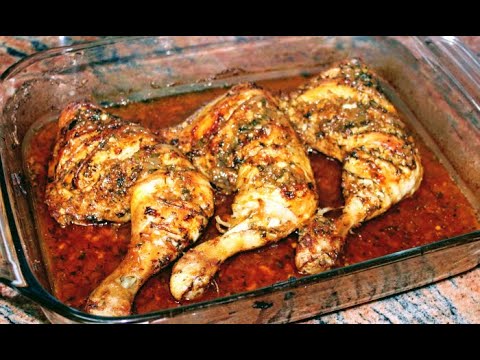 Видео: Печени пилешки бутчета, крехки и сочни