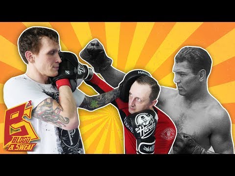 Видео: Как бить солнышко Демпси / Стиль барной драки / Техника бокса Джека Демпси