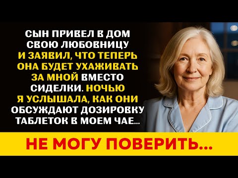 Видео: Сын с любовницей решили меня отравить. У нее затряслись руки, когда я поменяла чашки местами...