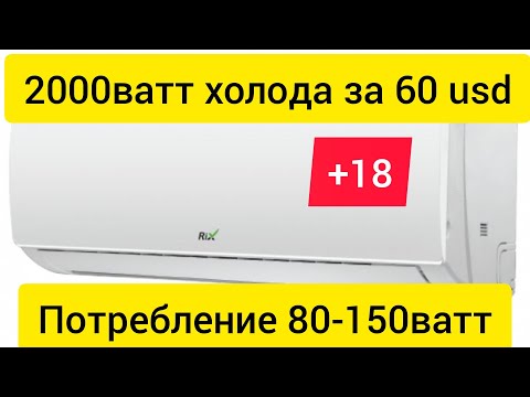 Видео: Бюджетный кондиционер. С небюджетными характеристиками. Cheap A/C with unrealistic characteristics.