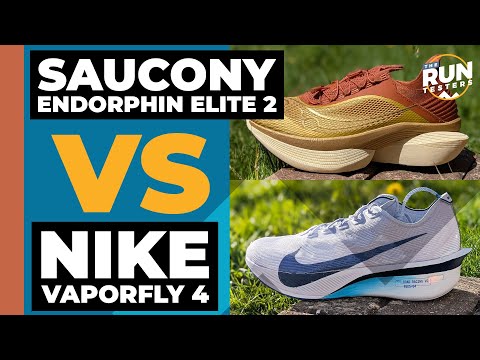 Видео: Saucony Endorphin Elite 2 против Nike Vaporfly 4 | Две модели с карбоновой пластиной, которые име...
