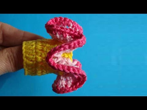 Видео: Вязание волана крючком Мастер класс 2 Crochet pattern