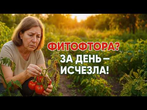 Видео: 🍅 1 День — и Никакой Фитофторы! Вот как я спас помидоры на грядке