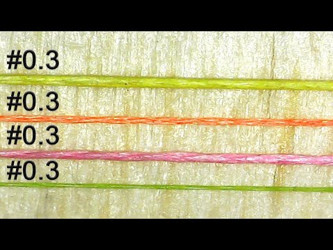 Видео: Какой шнур выбрать для твичинга?