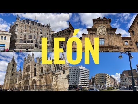 Видео: ЛЕОН // ПРОВИНЦИИ КАСТИЛИИ И ЛЕОН // León (La Comunidad Autónoma de Castilla y León) / СЕВЕР ИСПАНИИ
