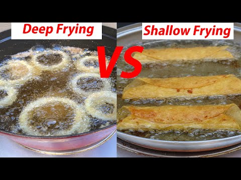 Видео: Жарка во фритюре или на мелкой сковороде: что лучше?