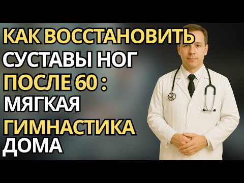 Видео: Пожилые:Восстановление суставов ног после 60 - мягкие упражнения для лёгкой походки|здоровье пожилых