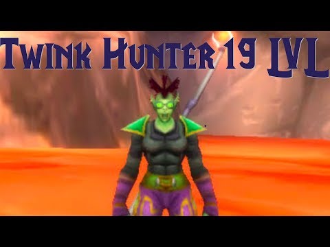 Видео: WoW Classic: Твинк Охотник 19 уровня – обзор экипировки