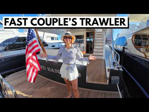 Видео: МИРОВОЙ ДЕБЮТ! 🤯 Тур на яхте Grand Banks 62 Fast Trawler Yacht Tour 2025