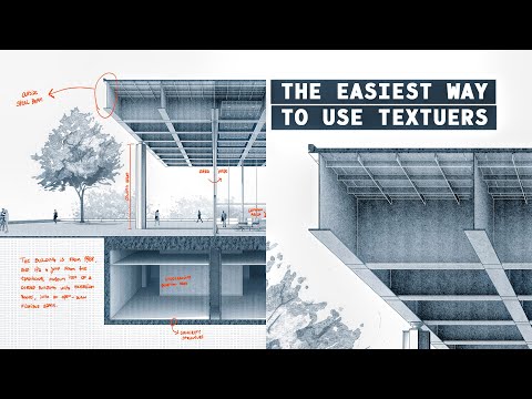 Видео: Создание текстурированных рендеров с помощью простого трюка в Photoshop!