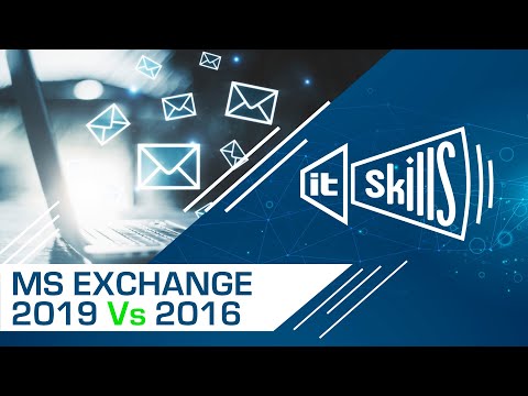 Видео: Сравнение Microsoft Exchange Server 2019 и 2016