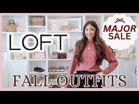 Видео: Примерка осенних нарядов LOFT! Всё на БОЛЬШОЙ распродаже!