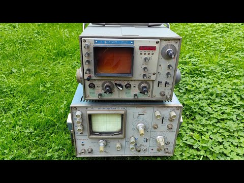 Видео: Разбор двух осциллографов С1-117 и С1-65А.
