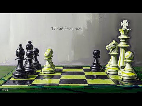 Видео: Обычный рапид по шахматам  на lichess.org 28/10/2025