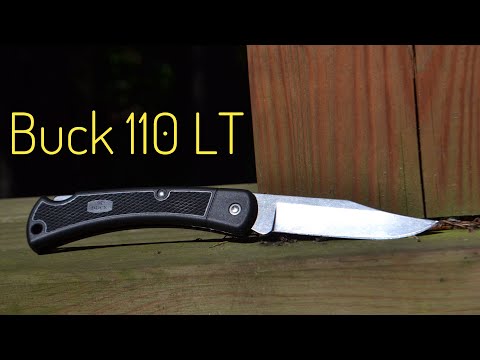 Видео: Buck 110 LT тест ножа / test