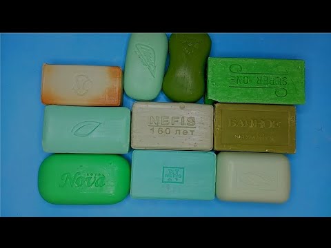 Видео: ASMR cutting dry green soap💚💚💚 carving soap💚💚💚 резка сухого зелёного мыла💚💚💚