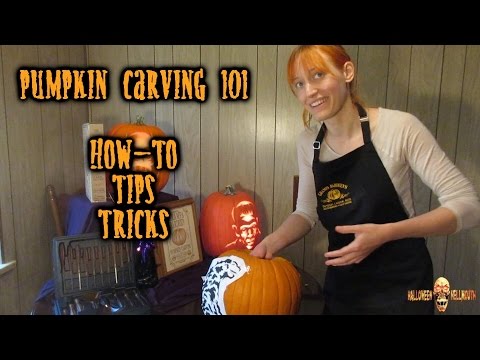 Видео: Основы резьбы по тыкве: советы!! хитрости!! инструкции!!