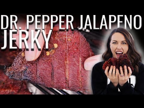 Видео: ЛЕГЕНДАРНОЕ вяленое мясо халапеньо Dr. Pepper | Как приготовить