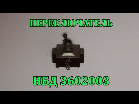 Видео: ПЕРЕКЛЮЧАТЕЛЬ НБД3602003. НЕПЛОХОЕ СОДЕРЖАНИЕ ЧИСТОГО СЕРЕБРА.Ра
