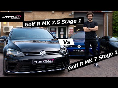 Видео: Модернизации MK7 Golf R и MK7.5 Golf R Stage 1 — что лучше? [Обсуждение графика движения]