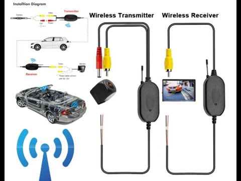 Видео: Как сделать #беспроводную #камеру заднего хода #2,4G