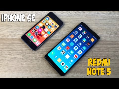 Видео: iPhone SE vs Xiaomi Redmi Note 5 - ЧТО ВЫБРАТЬ? ПОЛНОЕ СРАВНЕНИЕ!