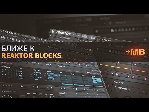 Видео: БЛИЖЕ К REAKTOR BLOCKS: POLYPLEX [М.Мачалов]