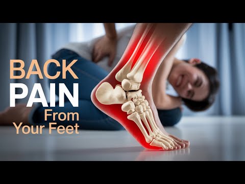 Видео: Ваши ноги вызывают боль в спине?