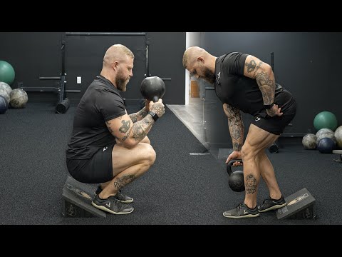 Видео: 3 лучших упражнения с гирей, которые помогут накачать огромные ноги