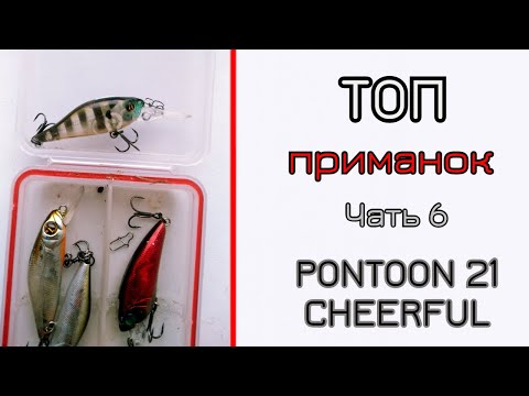 Видео: Мои лучшие приманки. Часть 6. Pontoon 21 Cheerful. Гроза столичного окуня.