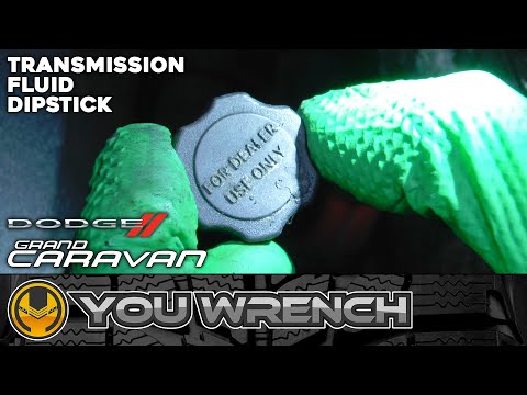 Видео: Расположение щупа уровня масла в коробке передач — Dodge Grand Caravan (3.6 V6 2011-2021) — YOU W...