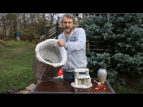 Видео: Экскурсия по люстровой печи. My luster kiln